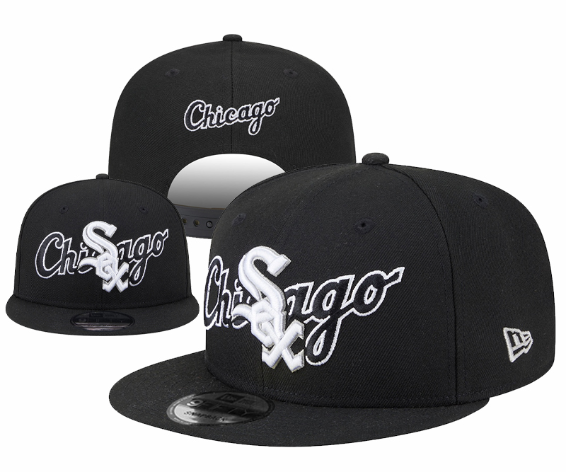 2025 MLB Chicago White Sox black hat style 343 YS->mlb hats->Sports Caps